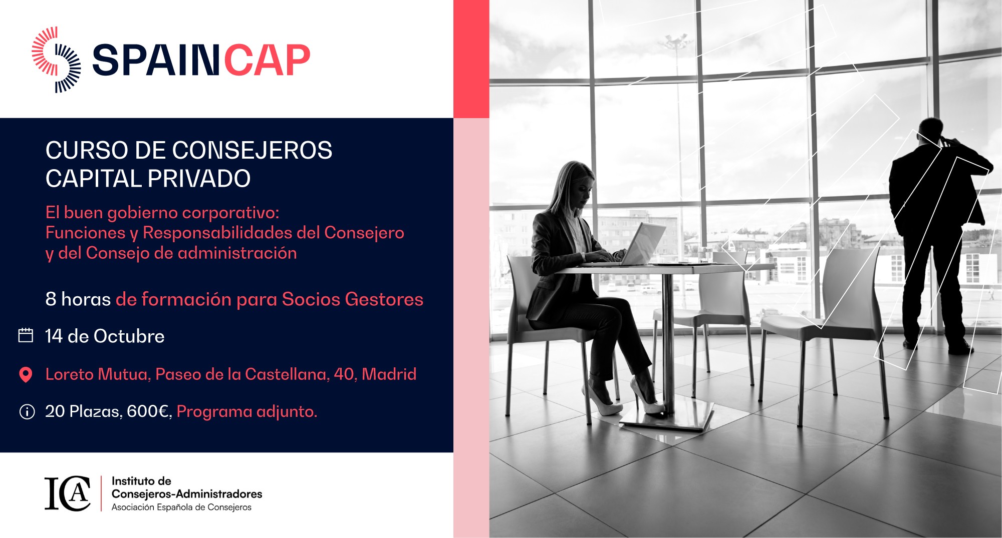 Curso Consejeros Capital Privado in house para socios de SpainCap Octubre 2025